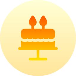 Birthday cake icon