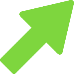 Up right arrow icon