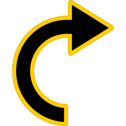 Turn right icon