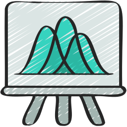 Wave chart icon