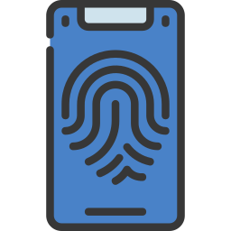 identification biométrique Icône