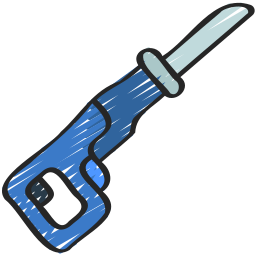 Power saw icon