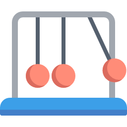 Newton cradle icon