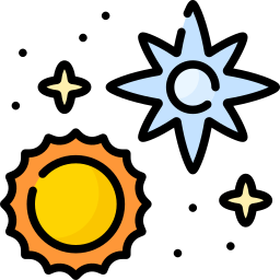 Binary star icon