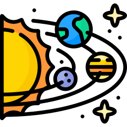 sistema solar Ícone