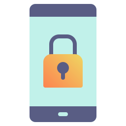 Mobile security icon