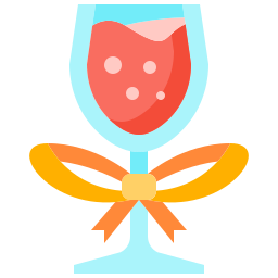verre de vin Icône