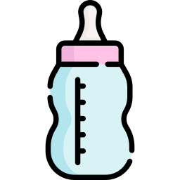 Milk bottle icon