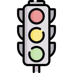 Traffic light icon