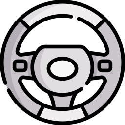 Steering wheel icon