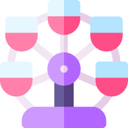 Ferris wheel icon