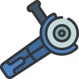 Angle grinder icon