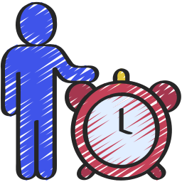 Alarm clock icon