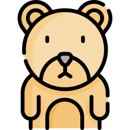 Teddy bear icon