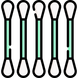 Cotton bud icon