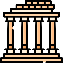Pillars of ephesus icon