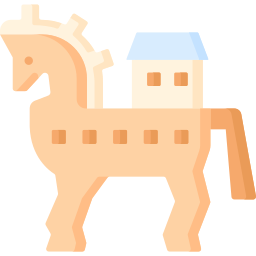 Trojan horse icon