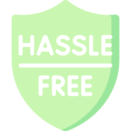 Hassle free icon