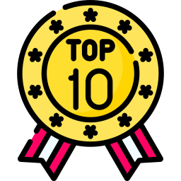 top 10 icoon