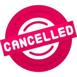 Cancelled icon