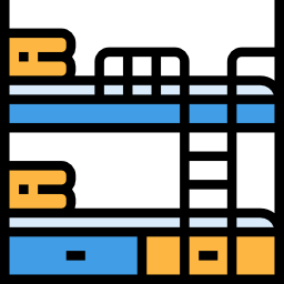 Двухъярусная кровать иконка