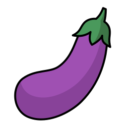 aubergine icoon