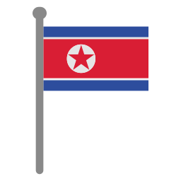 corea del norte icono