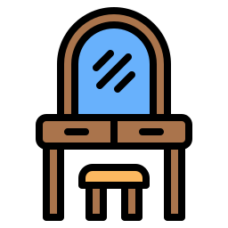 Dressing table icon