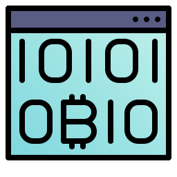 Биткойн-шифрование иконка