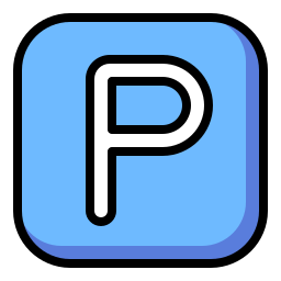 Letter p icon