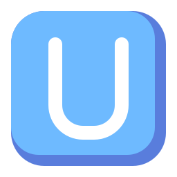 Letter u icon