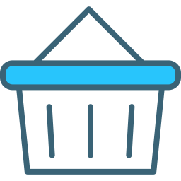 Shopping basket icon