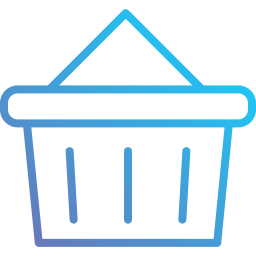 Shopping basket icon