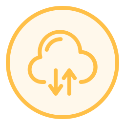 Cloud computing icon