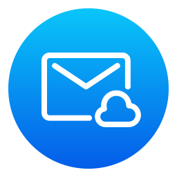 Cloud messaging icon