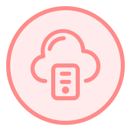 Cloud computing icon