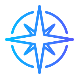 Wind rose icon