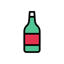 butelka wina ikona