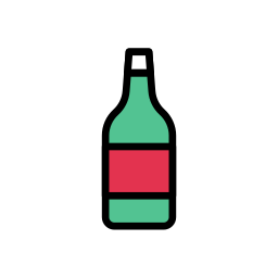 Wine bottle icon