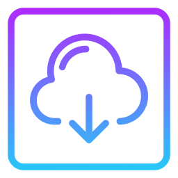 Cloud computing icon