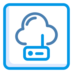 Cloud computing icon