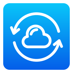 synchronisation cloud Icône