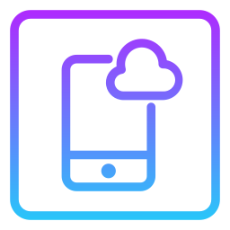 Cloud computing icon