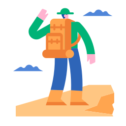 Hiking icon