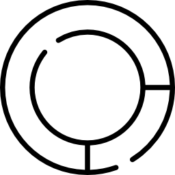 diagramme circulaire Icône