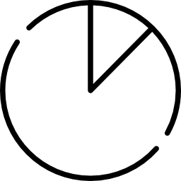 diagramme circulaire Icône