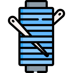 Needle thread icon