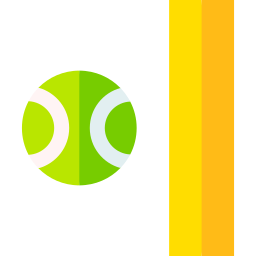 Tennis ball icon