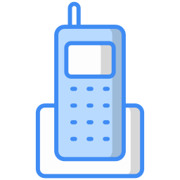 Cordless phone icon