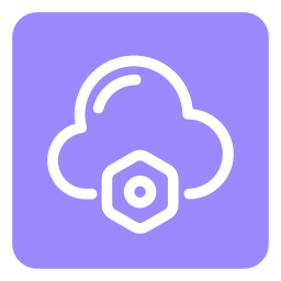 Cloud service icon